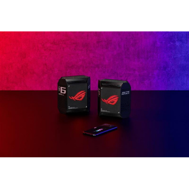Wi-Fi Mesh-система Asus ROG Rapture GT6 2pk Black (90IG07F0-MU9A20)