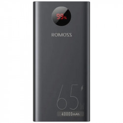 Універсальна мобільна батарея Romoss PEA40S Pro 40000mAh 65W Black (PEA40-382-2131H)