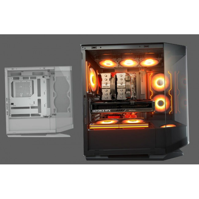 Корпус Cougar FV270 RGB Black без БЖ