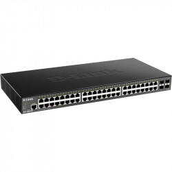 Комутатор D-Link DGS-1250-52X (48xGE, 4xSFP+, L2)