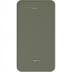 Універсальна мобільна батарея Hama Power Bank 20000mAh 15W Green (201716)