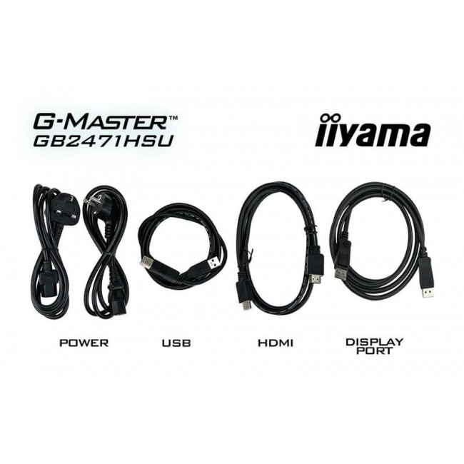 Монітор Iiyama 23.8" GB2471HSU-B1 IPS Black 240Hz