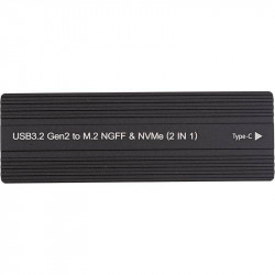 Зовнішня кишеня PowerPlant для SSD Premium M.2 PCIe NGFF/NVMe USB3.2 (HC380510)