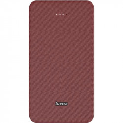 Універсальна мобільна батарея Hama Power Bank 20000mAh 15W Red (201717)