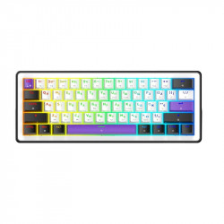 Клавіатура Hator Hellyberry HK60 White/Violet
