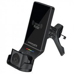 Бездротовий зарядний пристрій Promate MagDrive-Trio MagSafe Black