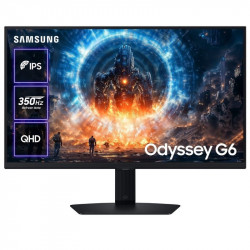 Монiтор Samsung 27" Odyssey G6 (LS27FG606EIXUA) IPS Black 350Hz