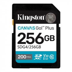 Карта пам`ятi SDXC  256GB UHS-I/U3 Class 10 Kingston Canvas Go! Plus R200/W160MB/s (SDG4/256GB)