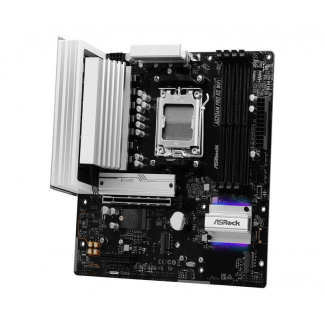 Материнська плата ASRock A620AM Pro RS WiFi Socket AM5