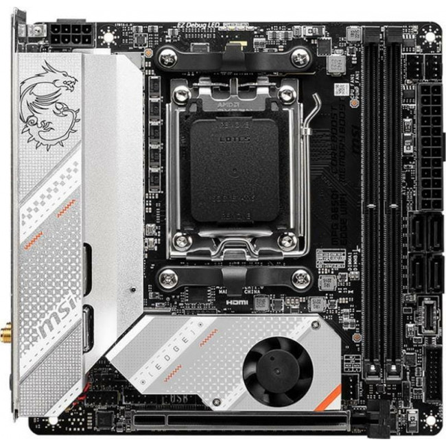 Материнська плата MSI MPG B650I Edge WiFi Socket AM5