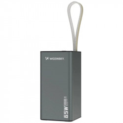 Універсальна мобільна батарея Wozinsky K65+ 30000 65W Gray (5907769364457)