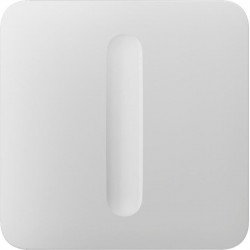 Кнопка для одноклавішного вимикача димера Ajax SoloButton Dimmer (1-gang/2-way) White