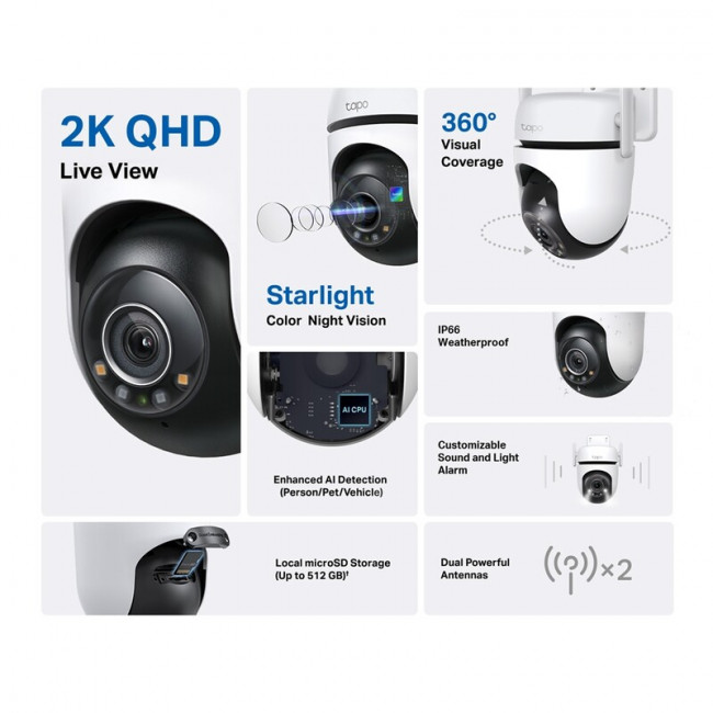 IP камера TP-Link Tapo C520WS