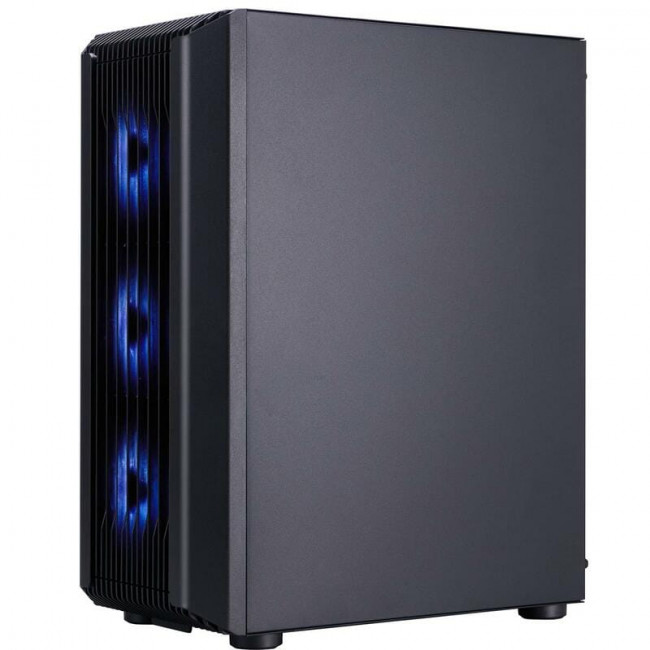 Корпус 1stPlayer H6-BK-4F7 Black без БЖ