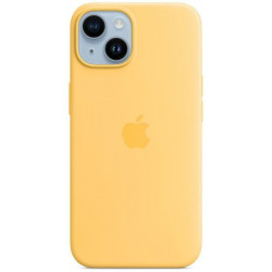 Чохол-накладка Apple Silicone Case with MagSafe для Apple iPhone 14 Sunglow (MPT23ZE/A)
