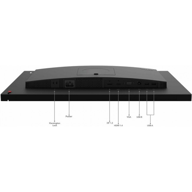 Монiтор Lenovo 23.8" T24v-30 (63D8MAT3UA) IPS Black