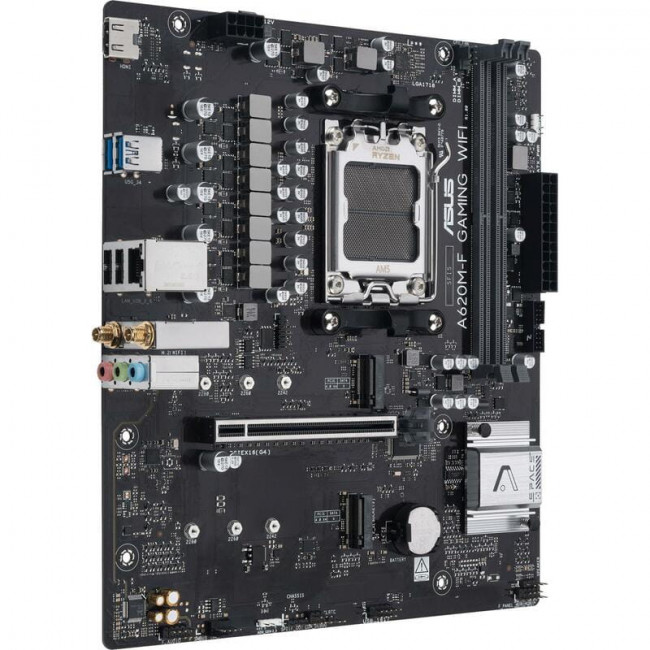 Материнська плата Asus A620M-F Gaming WiFi Socket AM5