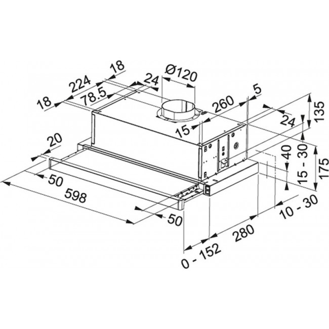Витяжка Franke Flexa FTC 532L GR/XS (315.0547.794)
