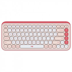 Клавiатура бездротова Logitech Pop Icon Keys Rose (920-013073)