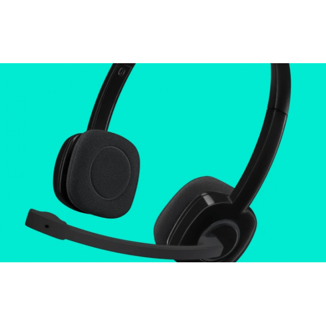 Гарнiтура Logitech H151 Stereo Black (981-000589)