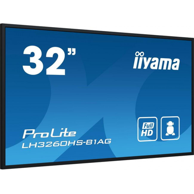 Монітор Iiyama 31.5" ProLite LH3260HS-B1AG VA Black