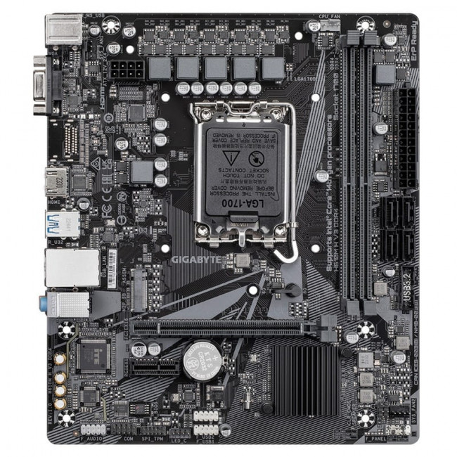Материнська плата Gigabyte H610M H V3 DDR4 Socket 1700