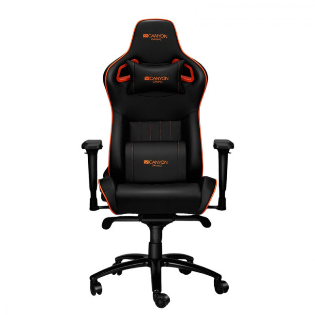 Крісло для геймерів Canyon Corax Black/Orange (CND-SGCH5)