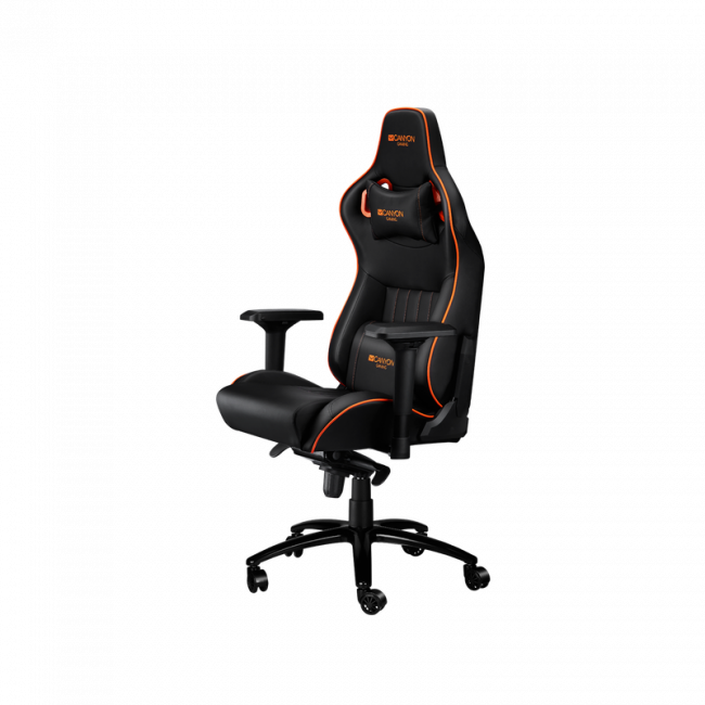 Крісло для геймерів Canyon Corax Black/Orange (CND-SGCH5)