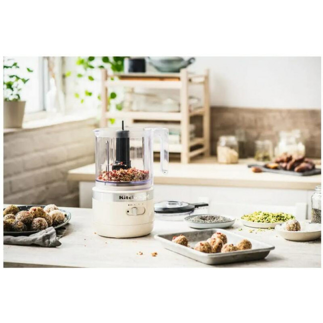 Кухонний мінікомбайн KitchenAid 5KFCB519EAC кремовий