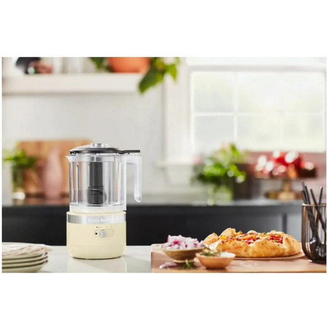 Кухонний мінікомбайн KitchenAid 5KFCB519EAC кремовий