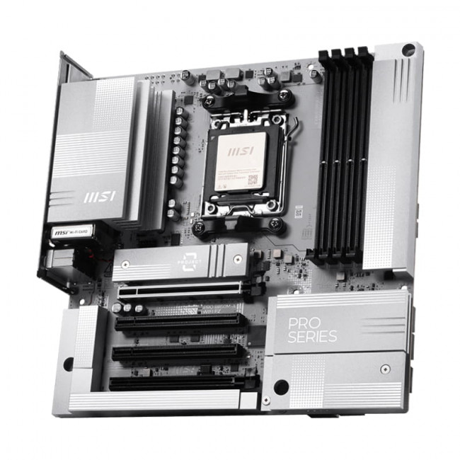 Материнська плата MSI Pro B850M-A WiFi PZ Socket AM5
