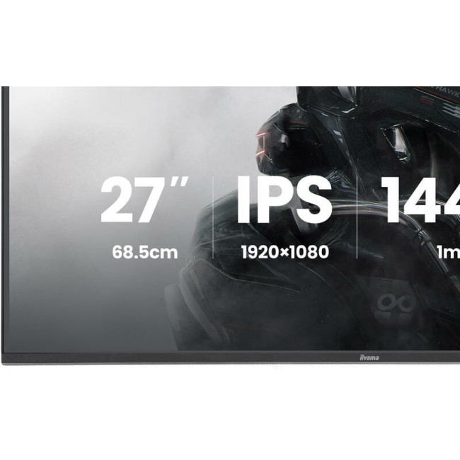 Монітор Iiyama 27" G-Master GB2741HSU-B1 IPS Black 144Hz