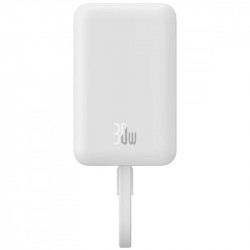 Універсальна мобільна батарея Baseus Magnetic Mini 10000mAh, 30W White (P1002210B223-00)