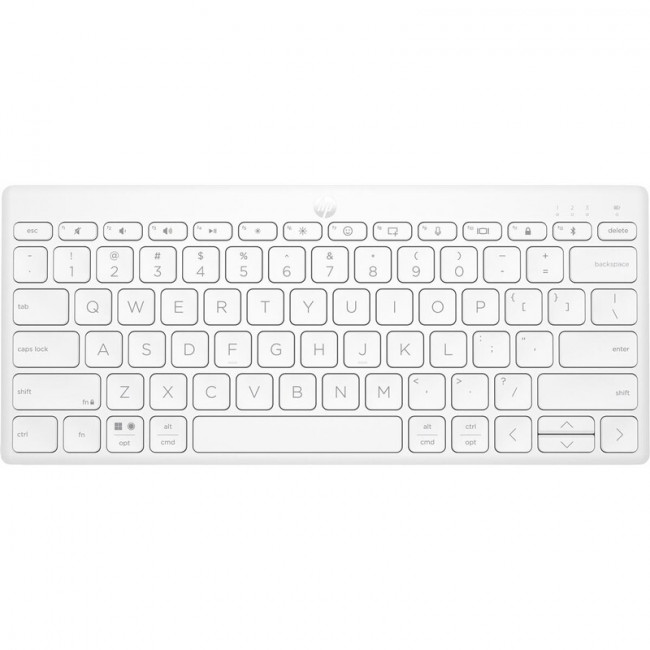 Клавіатура беспроводная HP 350 Compact Multi-Device BT White (692T0AA)
