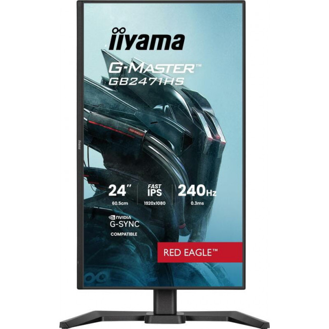 Монітор Iiyama 23.8" GB2471HS-B1 IPS Black 240Hz