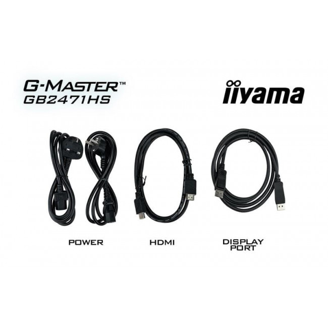 Монітор Iiyama 23.8" GB2471HS-B1 IPS Black 240Hz