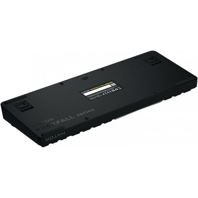 Клавіатура бездротова Hator Rockfall 3 Mecha TKL Wireless Orange Black (HTK850UA)