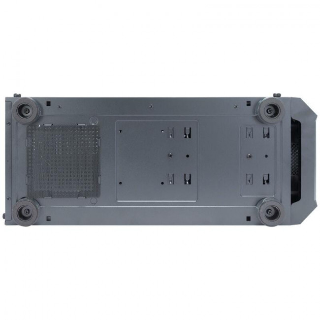 Корпус 1stPlayer FD5-M-BK-4F1 Black без БЖ
