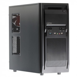 Корпус Chieftec Libra LF-02B-OP, без БЖ, 1xUSB3.0, 2xUSB2.0 Black