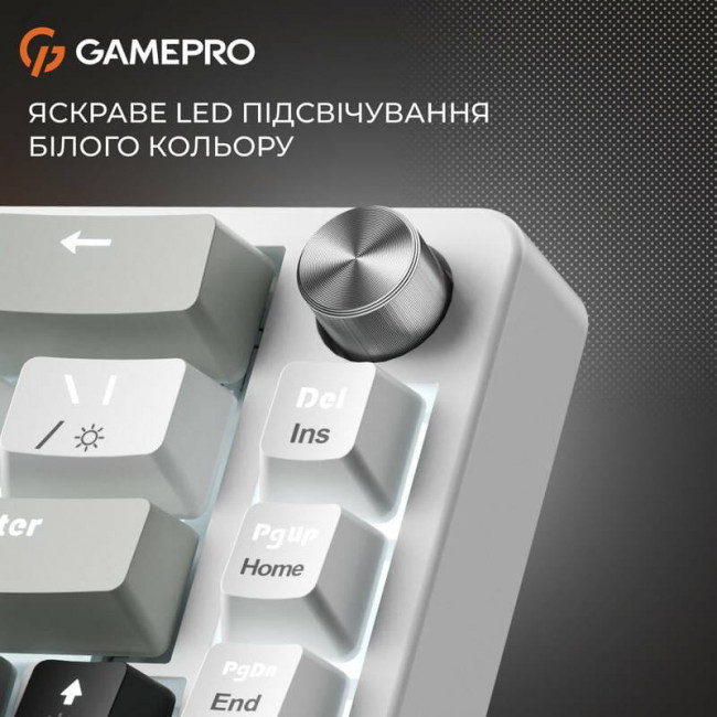 Клавіатура GamePro Genesis MK116 Silverlight