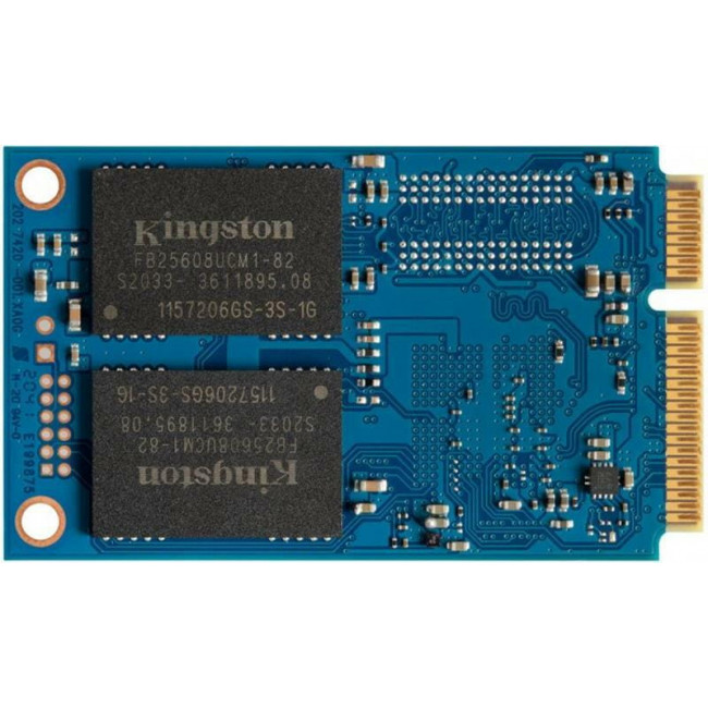 Накопичувач SSD  512GB Kingston KC600 mSATA SATAIII 3D TLC (SKC600MS/512G)