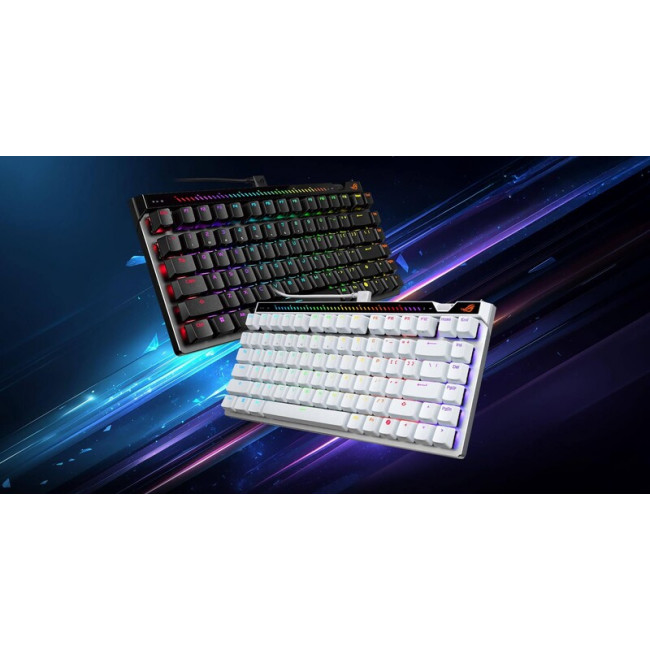 Клавiатура Asus ROG Falchion Ace 75 HE HFX V2 Magnetic Switches Black (90MP047H-BKUA20)