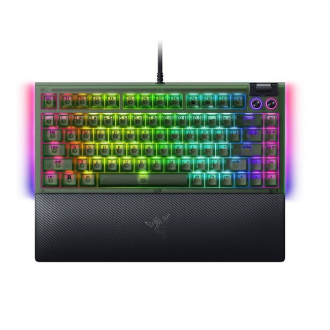 Клавіатура Razer BlackWidow V4 75% Phantom Green (RZ03-05003300-R3M1)