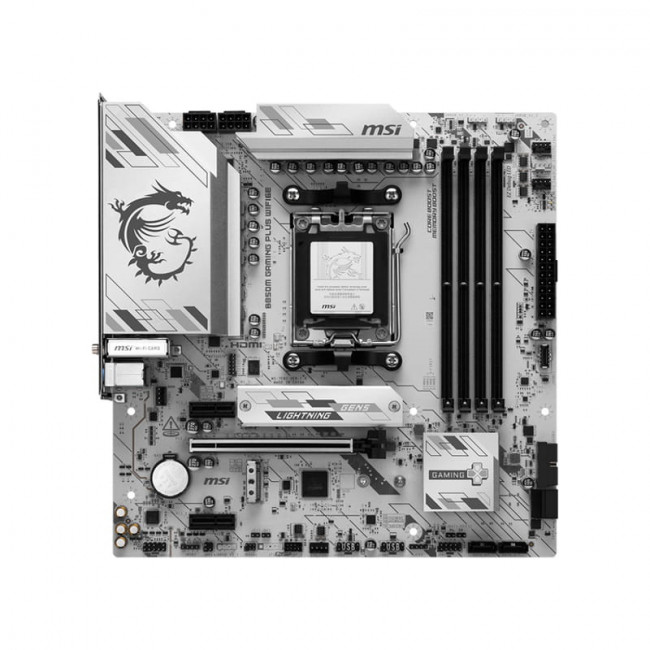 Материнська плата MSI B850M Gaming Plus WiFi6E Socket AM5