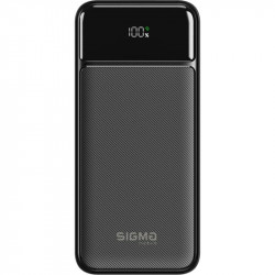 Універсальна мобільна батарея Sigma mobile X-Power SI30A4QL 30000mAh Black (4827798787311)