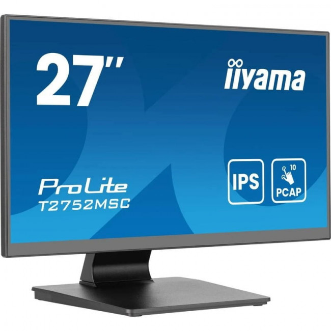 Монітор Iiyama 27" ProLite T2752MSC-B1AG IPS Black
