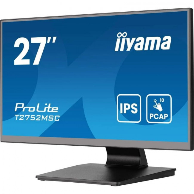 Монітор Iiyama 27" ProLite T2752MSC-B1AG IPS Black
