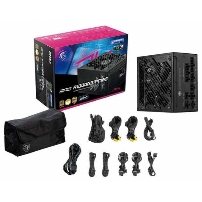 Блок живлення MSI MPG A1000GS PCIE5 1000W