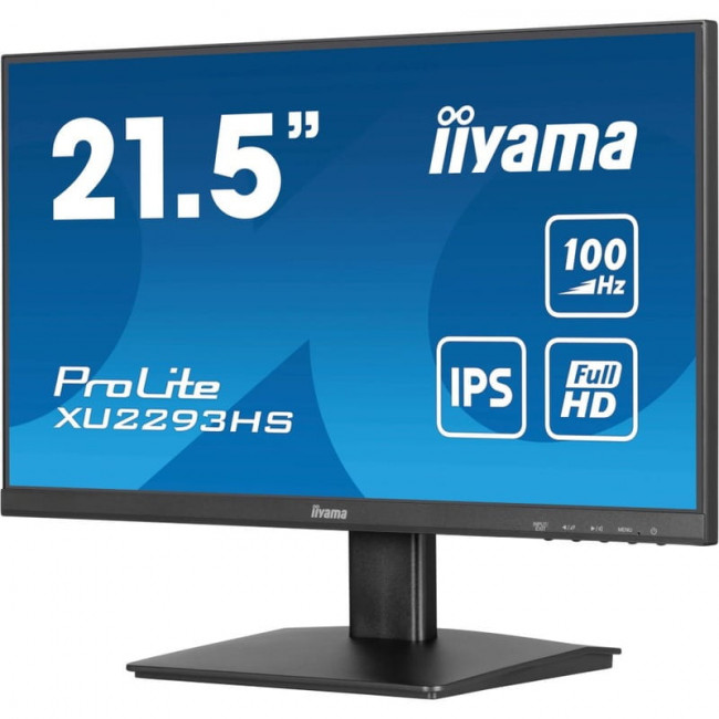 Монітор Iiyama 21.5" ProLite XU2293HS-B6 IPS Black 100Hz