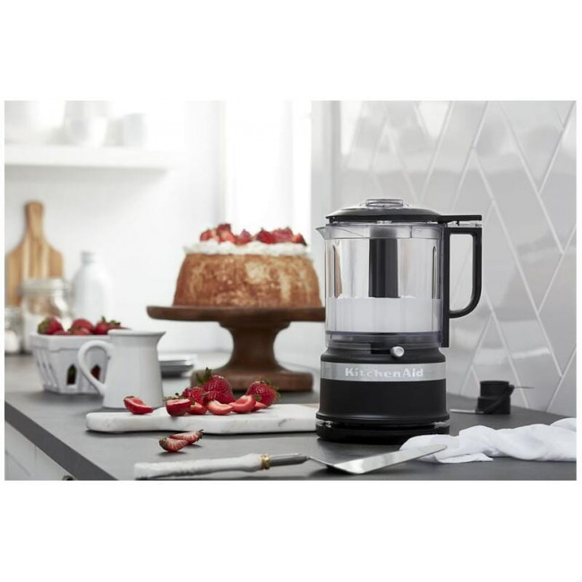 Кухонний мінікомбайн KitchenAid 5KFC0516EBM матовий чорний